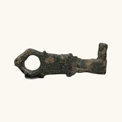 Romain antique – Clé en bronze (Ier–IIIe siècle apr. J.-C.) – Avec certificat d’authenticité - vue 2