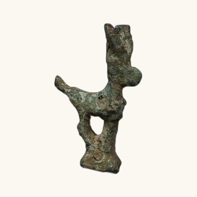 Âge du bronze Bronze Figurine bouquetin - vue 2