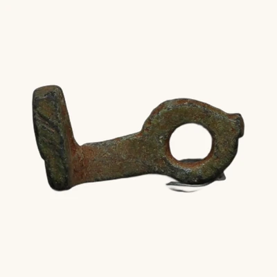 Roman Bronze Key – With Certificate of Authenticity - vue 2