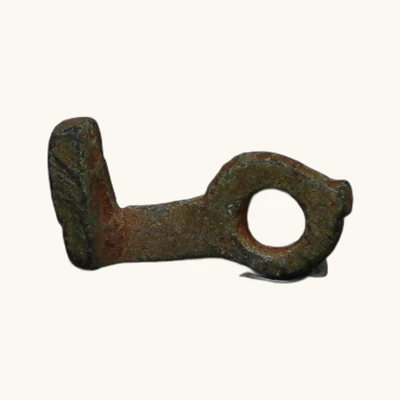 Clé romaine en bronze - Avec Certificat d'Authenticité - vue 3