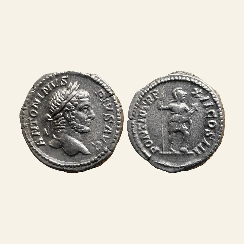 Caracalla, 198-217. Denarius (Silver, 19 mm, 3.43 g,), Rome, 209.