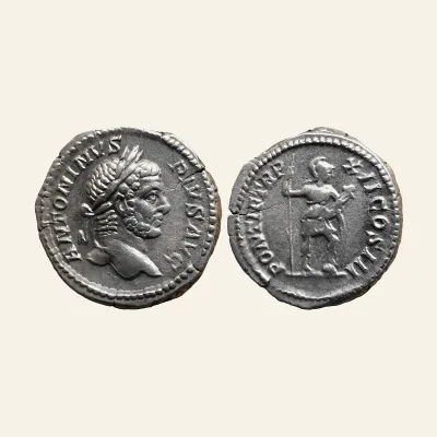 Caracalla, 198-217. Denarius (Silver, 19 mm, 3.43 g,), Rome, 209.