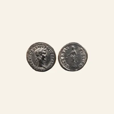 Nerva augustus, 96–98 Denarius 97, AR 19 mm, 3.46 g.