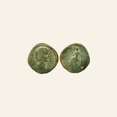 JULIA DOMNA (Augusta, 193-211). AE Sestertius. Rome.