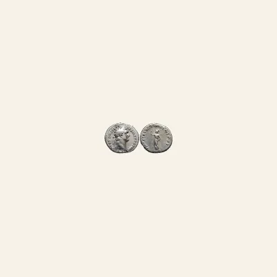 Domitian AE as - VIRTUTI AUGUSTI - Virtus RIC 356b