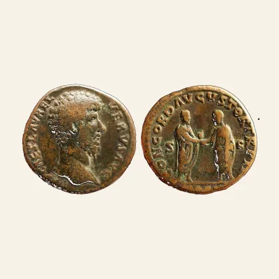 Lucius Verus, 161 – 169 Sestertius March-December 161, Æ 26.43 g.