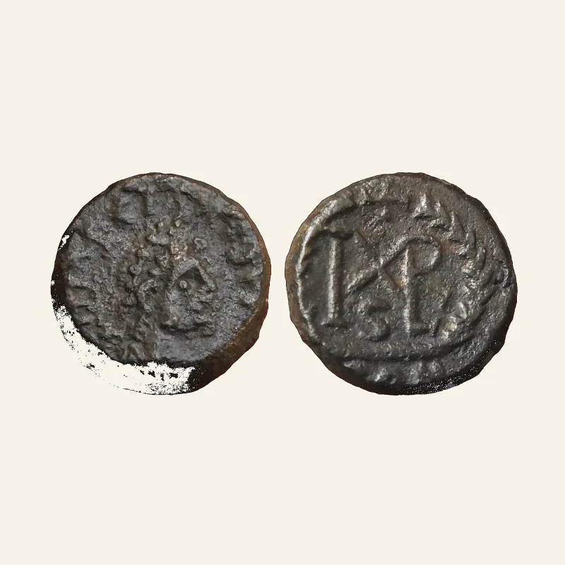 Marcian (450-457 AD). AE4 (11 mm, 1.5 g), Constantinopolis.