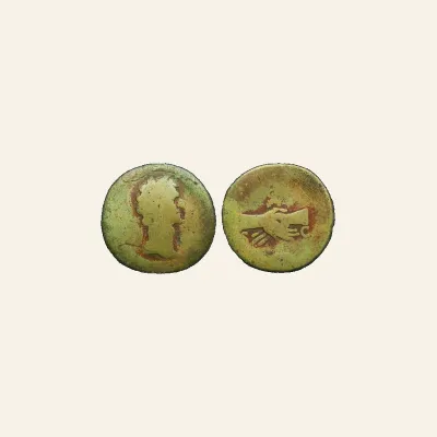 NERVA. 96-98 AD. Æ Sestertius (21.09 gm , 32 mm). Struck 97 AD.