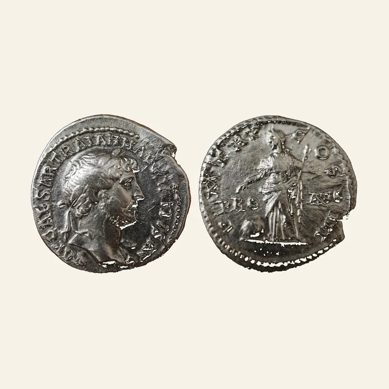 Hadrian, 118 – 137 Denarius 119-122, AR 2.95 g