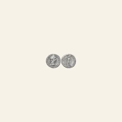 Domitian. 81 - 96 AD. Silver Denarius ( 19 mm, 3.45 g.). Rome mint, 90 AD.