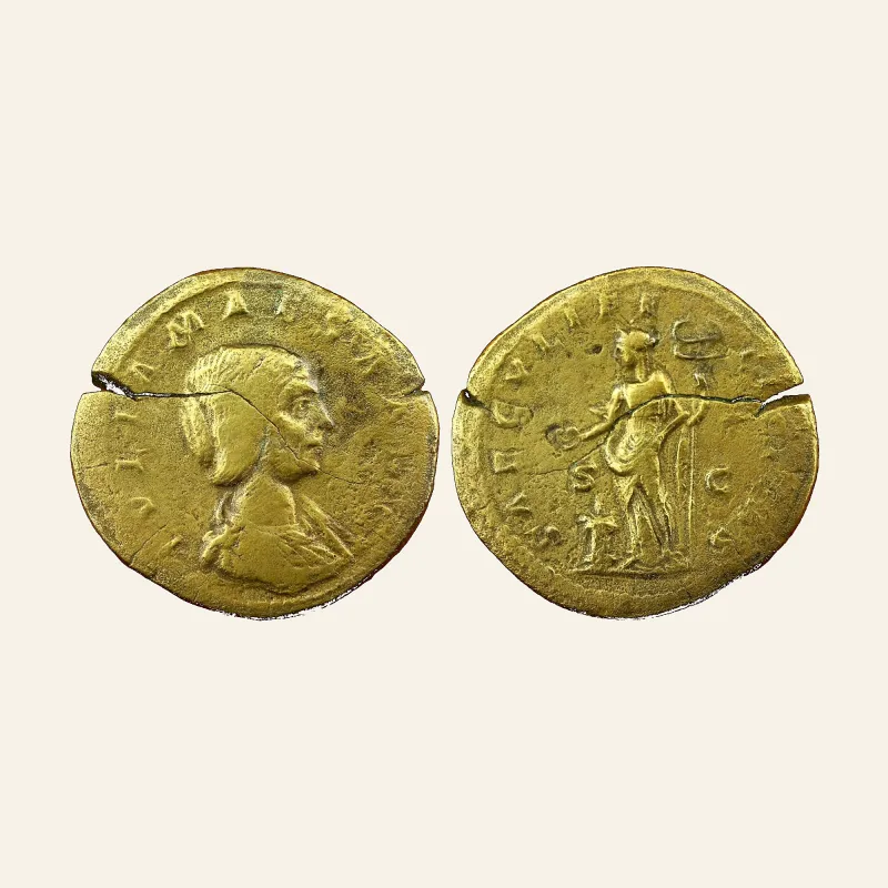 Julia Maesa (Elagabalus, 218-222), AE Sestertius, Rome, c. AD 218-222 RARE