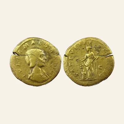 Julia Maesa (Elagabalus, 218-222), AE Sestertius, Rome, c. AD 218-222 RARE