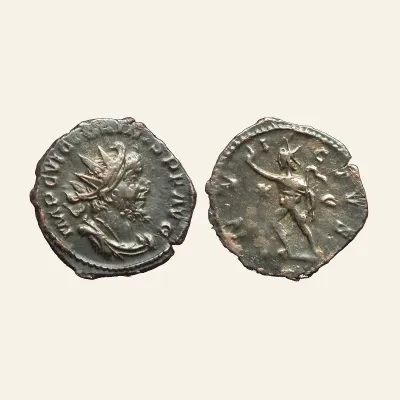 Avers, du antoninianus, pour Victorinus BI Antoninianus. Treveri, AD 270-271, 270-271, RIC RIC V