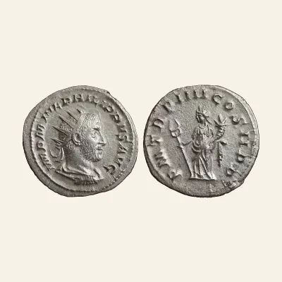 Philip I, 244-249, Antoninianus (Silver, 3.61 g, 23 mm), Rome 247.
