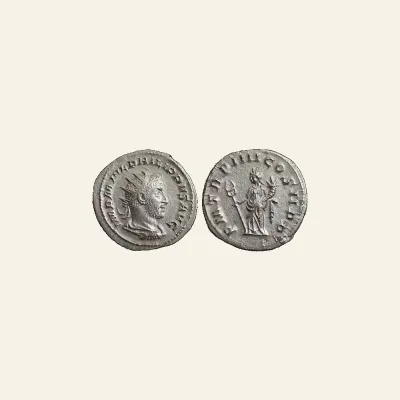 Philip I, 244-249, Antoninianus (Silver, 3.61 g, 23 mm), Rome 247.