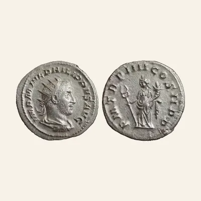 Philip I, 244-249, Antoninianus (Silver, 3.61 g, 23 mm), Rome 247.