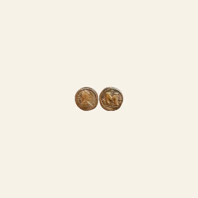Justinian I. 527-565. Æ Pentanummium (15mm, 2.20 g, 9h). Carthage. Struck 539-543.
