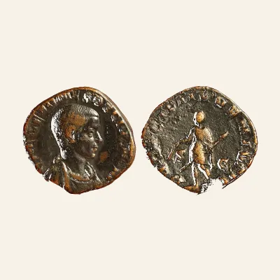 Herennius Etruscus AE Sestertius 250-251 AD PRINCIPI IVVENTVTIS
