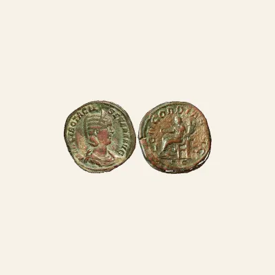 Otacilia Severa AE Sestertius 244-249. CONCORDIA