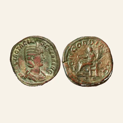 Otacilia Severa AE Sestertius 244-249. CONCORDIA