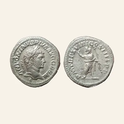 Caracalla. AD 198-217. AR Denarius (19.5mm, 3.31 g,).