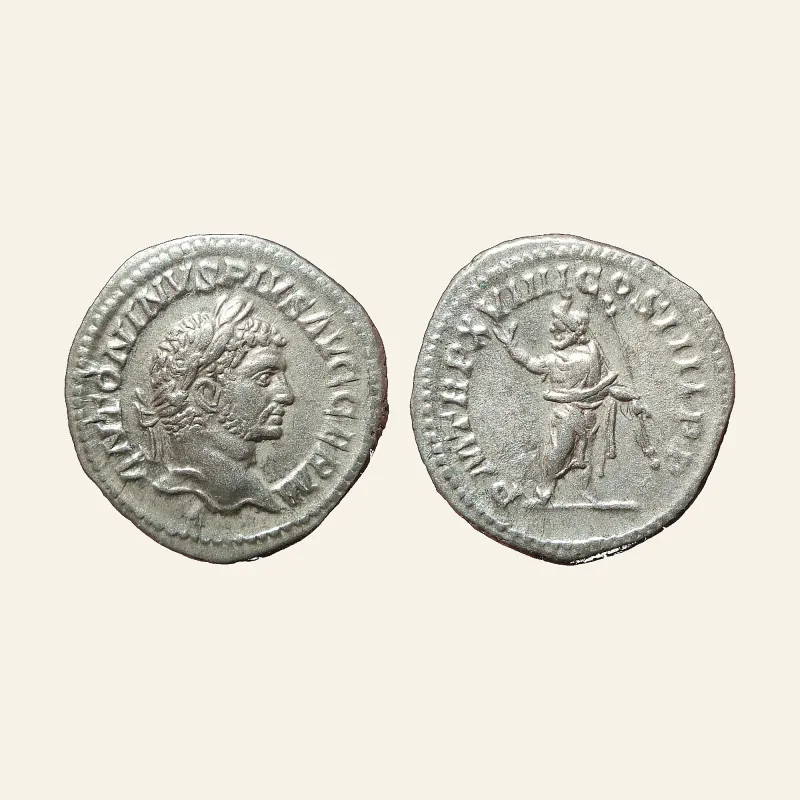 Caracalla. AD 198-217. AR Denarius (19.5mm, 3.31 g,).