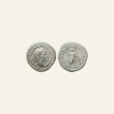 Caracalla. AD 198-217. AR Denarius (19.5mm, 3.31 g,).
