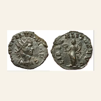 CLAUDIUS II GOTHICUS (268-270). Antoninianus. Rome.