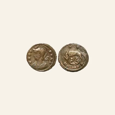 Commemorative Series. AD 330-354. Æ follis (18mm, 1.84 g,). Cyzicus mint. RARE