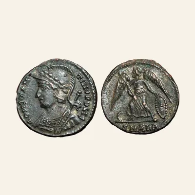 Constantine I, 306-337. Commemorative Issue - Follis (Bronze, 3.65 g).