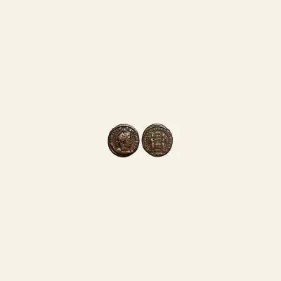 Constantine I, 306-337. Commemorative Issue - follis (Bronze, 3.65 g).