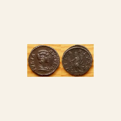 JULIA DOMNA, AR Denarius (3.72 gm). Struck 196-211 AD.