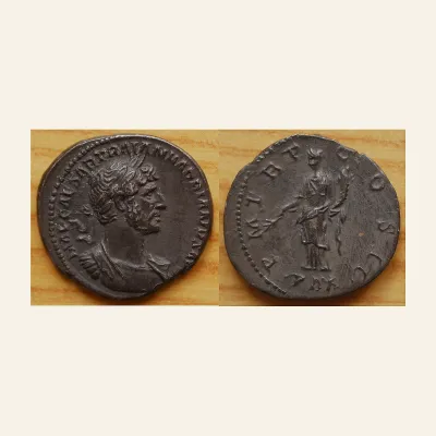 HADRIAN (117-138). AR Denarius. (20 mm , 3.19g) Rome.