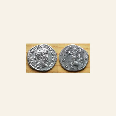 Reverse, of the denarius, for Septimius Severus 193–211 Denarius, Laodicea ad Mare 198-202, AR 3.42 g., 193–211