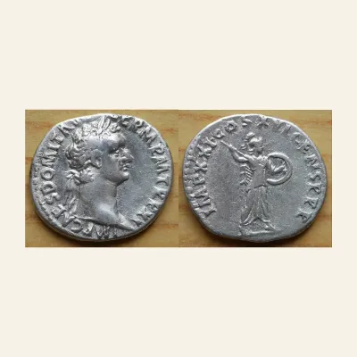 Domitian (AD 81-96), Silver Denarius, (3.48g) struck AD 92,