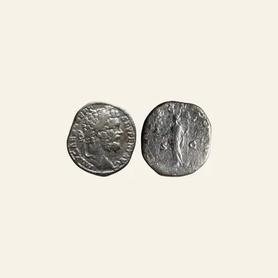 Reverse, of the sestertius, for Septimius Severus, 193-211. AE Sestertius (31 mm, 21.95 g,), Rome, 193., mint of Rome...