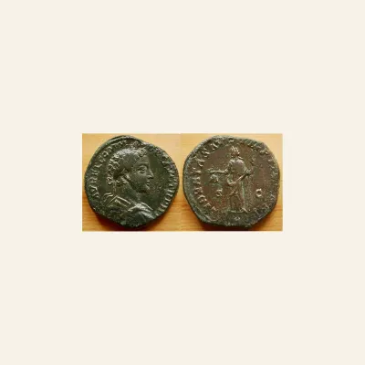 Commodus augustus, 177–192 Sestertius 178, Æ 26.48 g.