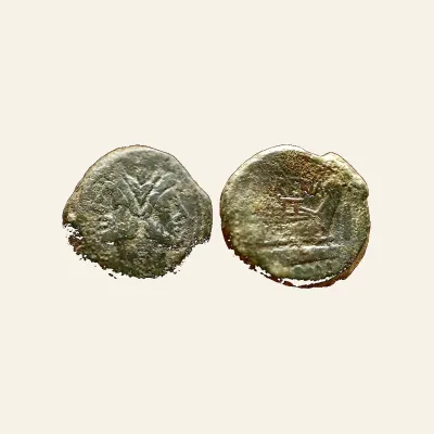 L. Licinius Murena. As circa 169-158, Æ 32 mm, 28.26 g.
