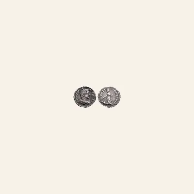 Geta as Caesar (AD 198-209). AR denarius (3.46 gm). Rome, AD 199-204.