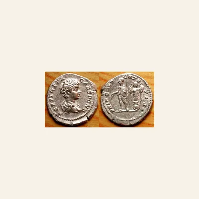 Geta caesar, 198–209 Denarius 200-202, AR 19 mm, 3.20 g.