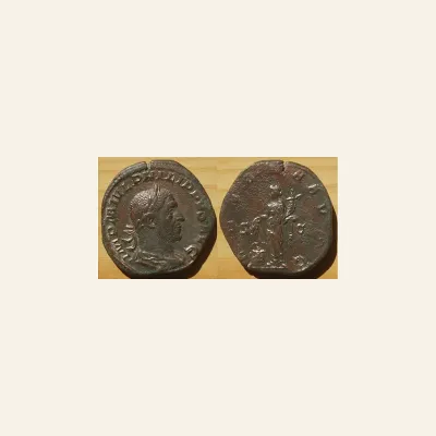 Philip I. AD 244-249. Æ Sestertius (30mm, 18.05 g,). Rome AD 246-24.