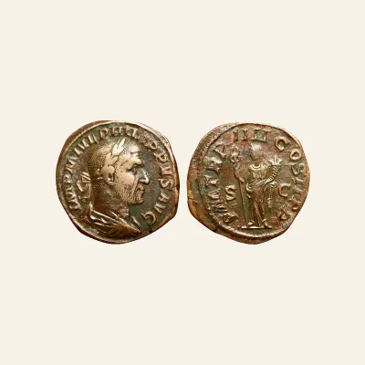 Philip I (244-249), Sestertius, Rome, AD 247; AE (g 17.77,28; mm 30)