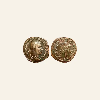 Philip I (244-249), Sestertius, Rome, AD 247; AE (g 17.77,28; mm 30)
