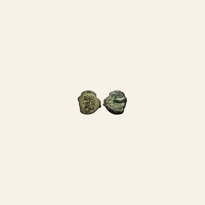 KINGS OF NUMIDIA. AE Unit. Massinissa or Micipsa. 148-118 BC.