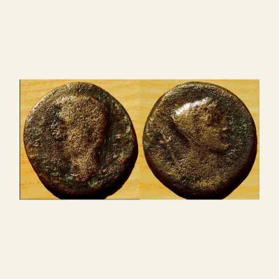 BYZACIUM, Thapsus. Augustus. 27 BC-AD 14. Æ 23mm (7.60 g, 6h). Struck circa AD 10.
