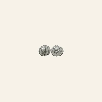 Reverse, of the denarius, for Vespasian. AD 69-79. AR Denarius (20mm, 3.28 g)., mint of Rome, 69-79