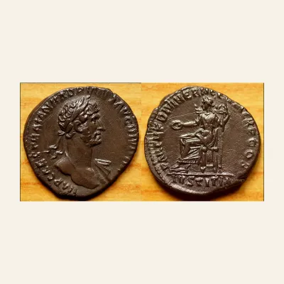 Hadrian (117-138), Denarius, Rome, AD 117; AR (g 3,33; mm 19)