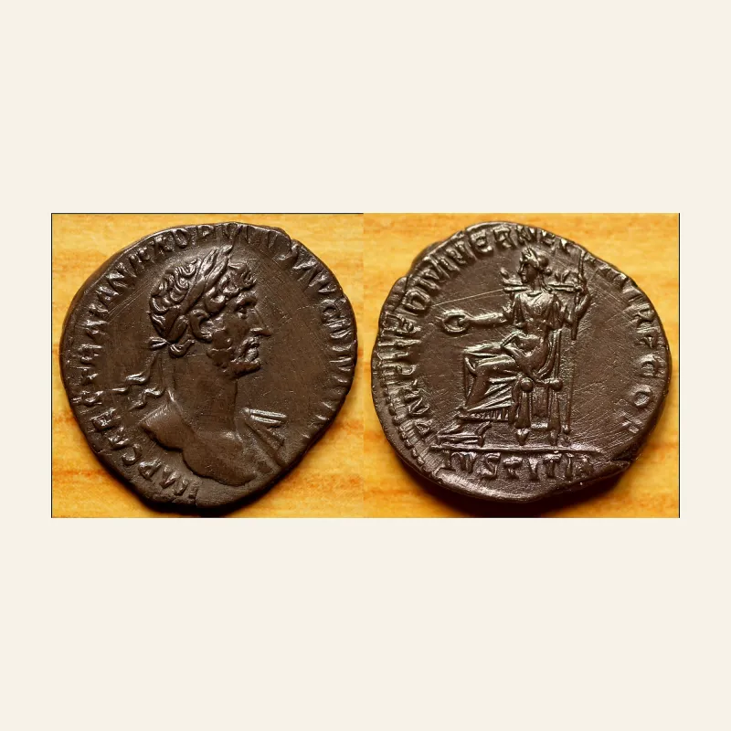 Hadrian (117-138), Denarius, Rome, AD 117; AR (g 3,33; mm 19)