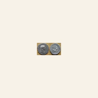 Reverse, of the denarius, for Trajan (AD 98-117). AR denarius (18mm, 3.48 gm). Rome, AD 103-111., mint of Rome, 98-117