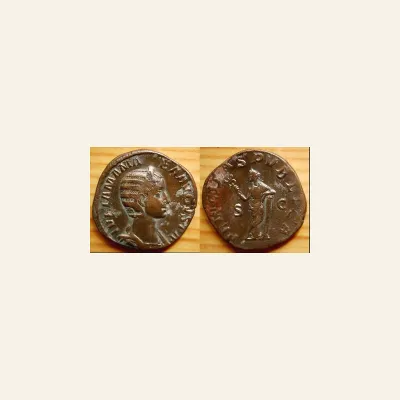 Julia Mamaea, Æ sestertius (30mm, 20.6 gm). Rome, AD 228.